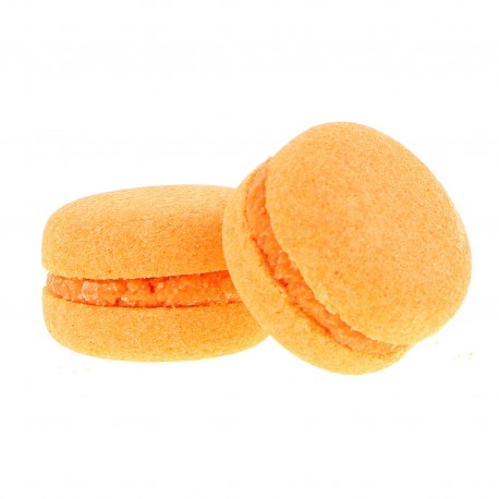 Macaron effervescent Orange 70g, senteur : Pêche