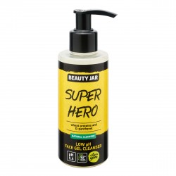 Gel nettoyant visage à faible pH 150ml SUPER HERO