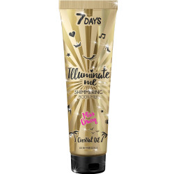 7 DAYS ILLUMINATE ME Shimmering Lait pour le corps MISS CRAZY (Shade 01 Champagn